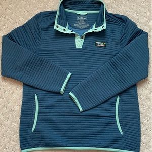 LL Bean Women’s Airlight Knit Pullover, Medium